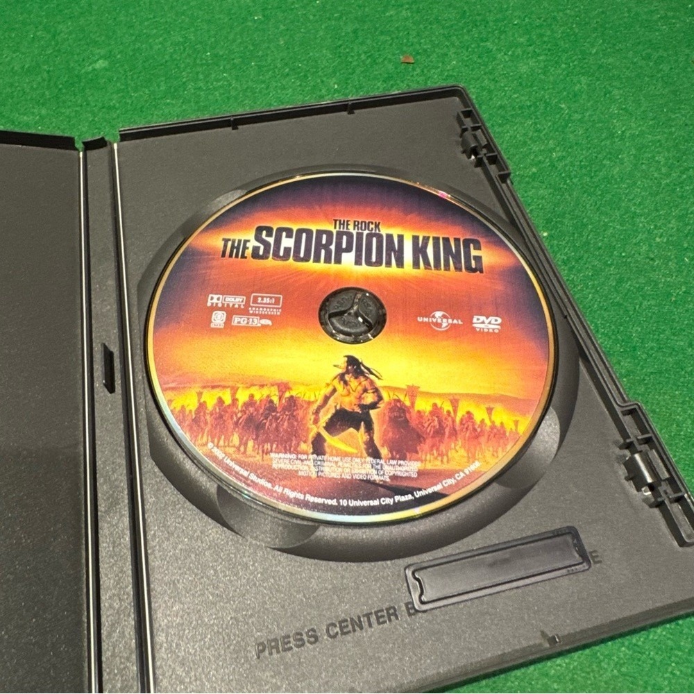 The Scorpion King DVD Collector's Edition Dwayne The Rock Johnson Widescreen - Picture 3 of 4
